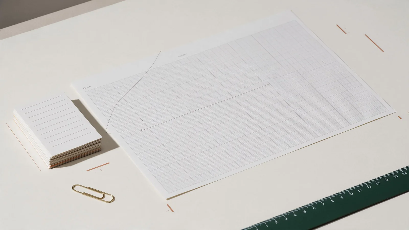 Website redesign planning cards and a page migration path